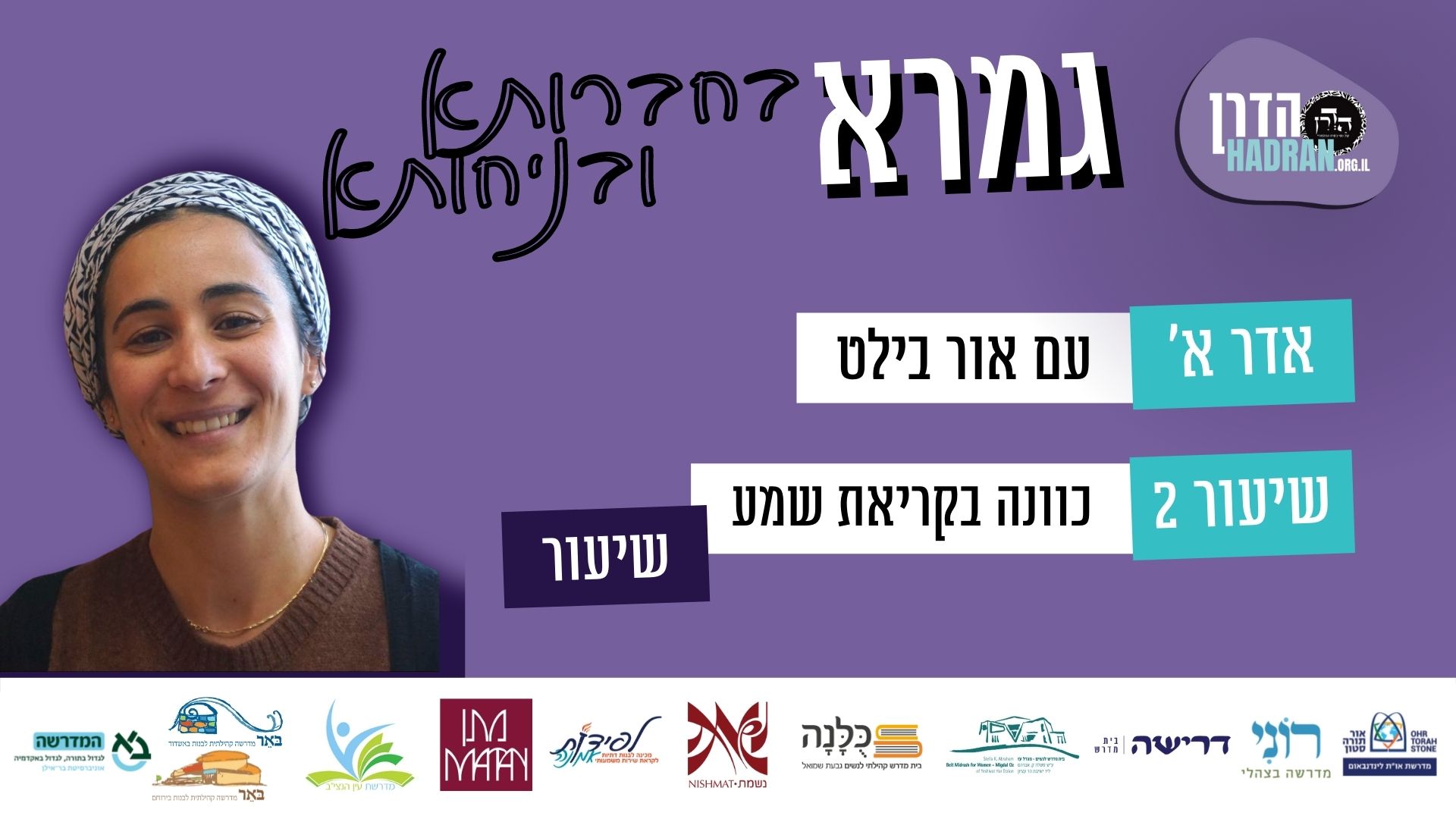 כוונה בקריאת שמע – סוגיות נבחרות (אדר א’ שיעור 2)