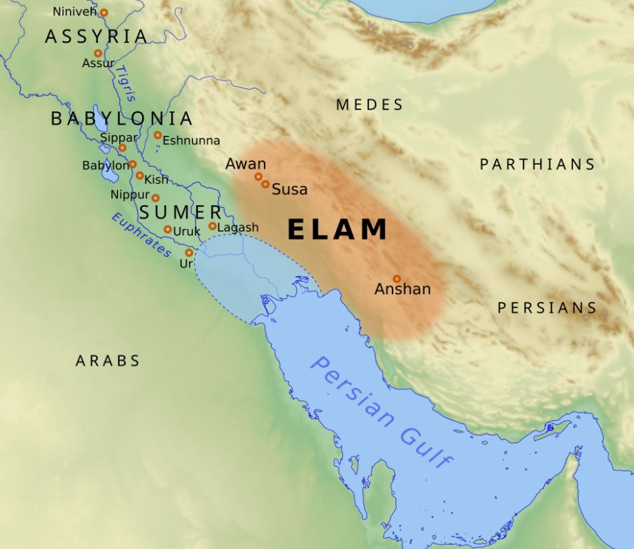 bei hozai elam map